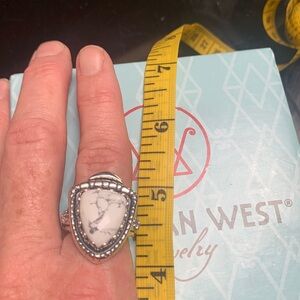 Brand new in Box Sterling Silver Howlite American West